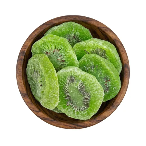Vista 3 de Aiva - Rebanadas de kiwi seco, azúcar añadida natural, sin OMG, ligeramente endulzadas (2 libras)