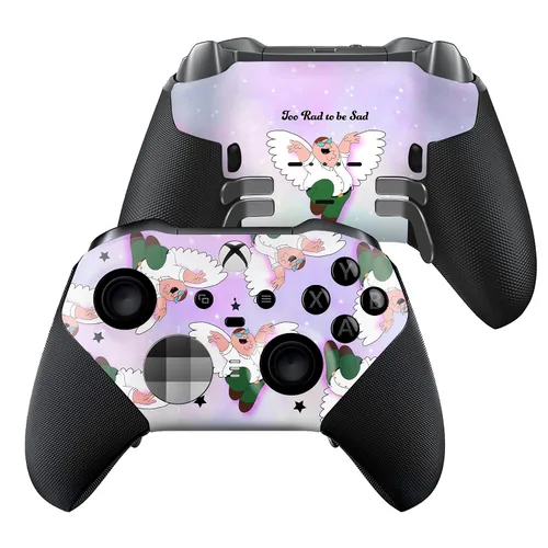 Vista 52 de Retro Comic Customised Wireless Controller for Elite by BCB. Original Elite Series 2 Controller Compatible with Xbox One / Series X & S. Customized