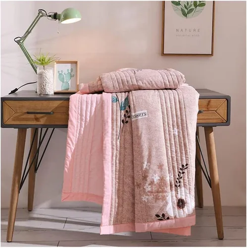 Vista 16 de ZTGL Edredón de verano fino, ligero, acolchado alternativo al plumón, manta de cama suave y ligera para todas las estaciones, lavable a máquina, A