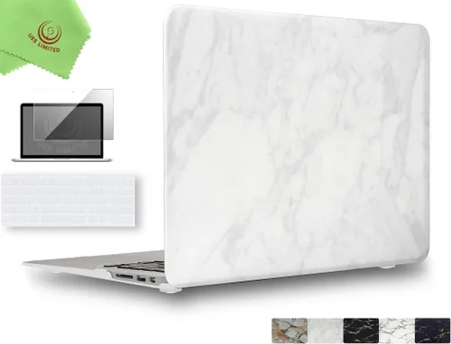 Vista 53 de UESWILL Funda rígida mate 3 en 1 compatible con MacBook de 12 pulgadas con pantalla Retina modelo A1534 + funda de teclado y protector de pantalla
