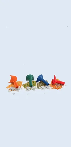 Vista 3 de Pen + Gear - Tubos apilables para monedas con 40 envoltorios de monedas de papel, varios