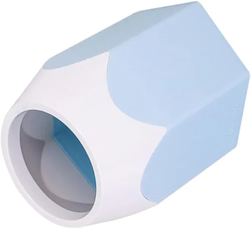 Vista 5 de Tofficu Soporte de bolígrafo de escritorio de 2 piezas para almacenamiento de brochas de maquillaje para estudiantes Bluex2 piezas
