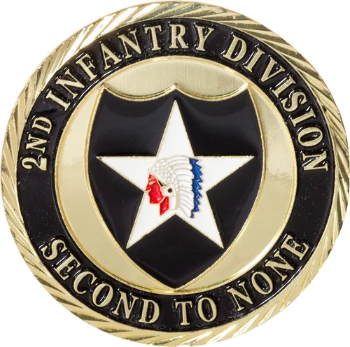 Vista 5 de Moneda de desafío Old Ironsides del Ejército de los Estados Unidos 1ª División Blindada