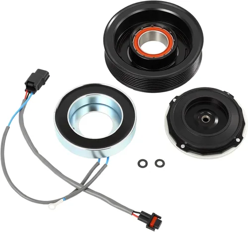 Vista 8 de cciyu Embrague del compresor del aire acondicionado para Ford Focus 2.0L 2000-2002 Asamblea de compresores de reparación de automóviles 57162 58162