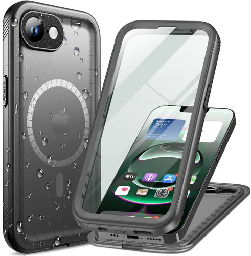 Vista 43 de Cozycase Funda impermeable para iPhone XR (10), a prueba de golpes, a prueba de polvo, con protector de pantalla integrado para Apple iPhone XR