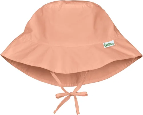 Vista 9 de i play. by green sprouts - Sombrero de protección solar UPF 50+ con protección solar ajustable para crecer con el bebé Dinosaurios Aqua