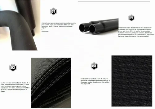 Vista 2 de Silla Multifunción Potenciadora de Posición Sexual con Novelty Juguetes para Parejas con Barra de Apoyo