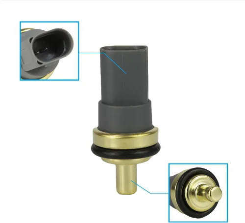 Vista 3 de Sensor de Temperatura de Refrigerante 06A919501A 158-0784 compatible con Audi A3 A4 A6 Q7 S5 S6 TT Quattro VW Beetle Eos Golf GTI Jetta Passat