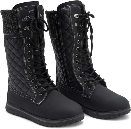 Vista 6 de Botas térmicas para lluvia y nieve para invierno, impermeables