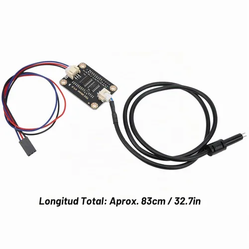 Vista 7 de Garosa Sensor de conductividad de agua, probador de monitoreo de calidad líquida hidropónica con sonda impermeable para uso doméstico
