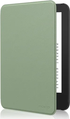 Vista 22 de MoKo Funda para Amazon Kindle Basic de 11ª generación 2024/2022 de 6", color negro mezclilla Cubierta ligera para Kindle Basic de 11ª