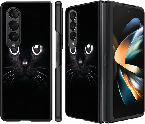 Vista 25 de Funda protectora para Samsung Galaxy Z Fold 3, Slim Fit Hard PC antigolpes, antiarañazos, elegante funda protectora para Samsung Galaxy Z Fold 3 5G