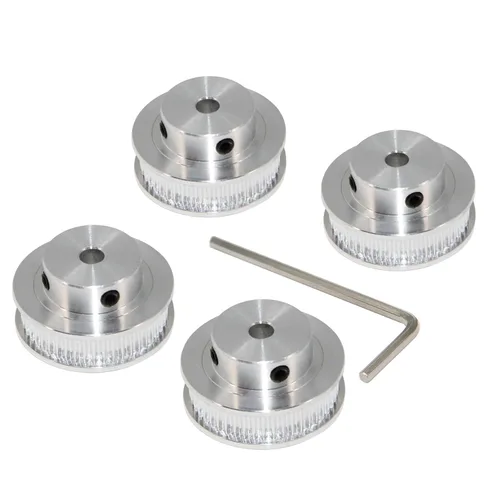 Vista 21 de 2GT Poleas de 30 dientes de 0.197 in de diámetro 30T Poleas de correa de distribución de aluminio para correa de 0.236 in de ancho, piezas
