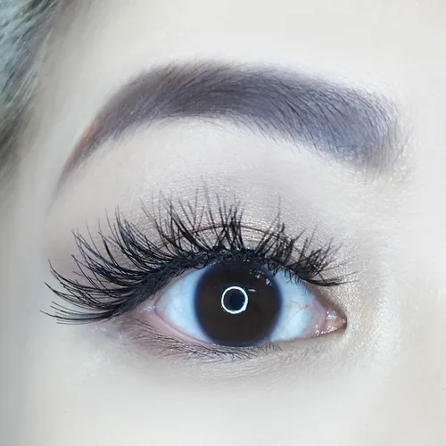 Vista 8 de AOA Studio Alexis - Juego de 6 pares de pestañas postizas naturales hechas a mano con pegamento y pinzas, volumen natural, reutilizables, pestañas