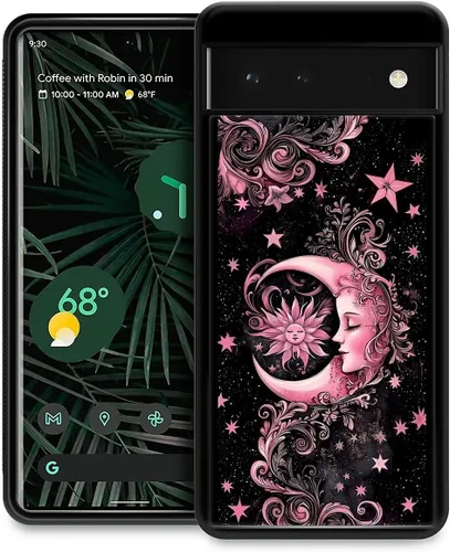 Vista 235 de Compatible con Google Pixel 4A 5G Mobile Case Creative Acrylic Back Panel Silicona Edge Case Slim Protección Especialmente para Google Pixel 4A 5G