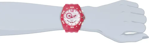 Vista 2 de Viceroy 432853-75 Real Madrid Sports Plastic Magenta Rubber Date Reloj para mujer, Magenta, Cronógrafo
