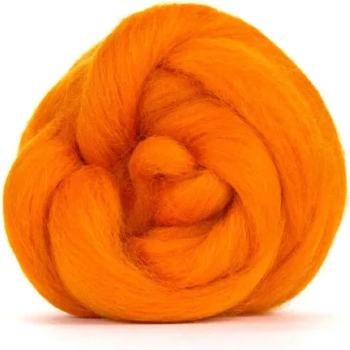 Vista 21 de Revolution Fibers Lana Corriedale teñida 8.2 onzas de parte superior de lana peinada de primera calidad 26 micras, 100% lana Corriedale pura
