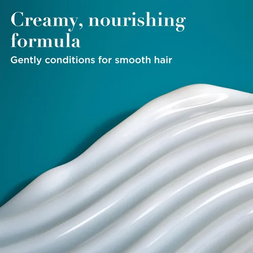 Vista 5 de OGX Acondicionador hidratante nutritivo + leche de coco, acondicionador hidratante y restaurador hidrata para cabello suave después del primer uso