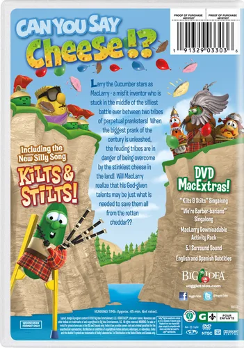 Vista 2 de VeggieTales MacLarry The Stinky Cheese Battle