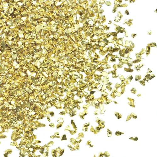 Vista 13 de Jmassyang Chips metálicos irregulares de vidrio triturado, 3.53 onzas, chispas de purpurina gruesa para arte de uñas, manualidades, resina