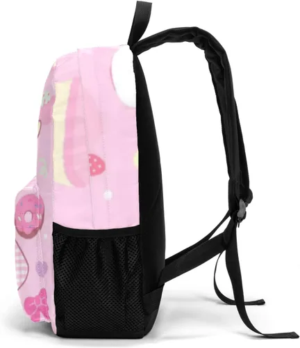 Vista 4 de Mochila con nombre personalizado para niños y adultos Blanco 1181 x 551 1772 inch Mochilas Daypack
