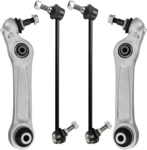 Vista 61 de Detroit Axle - 4 piezas de brazos de control traseros para Ford C-Max, Focus, Mazda 3 5, Volvo C30, C70, S40, V50, 4 brazos de control superiores e