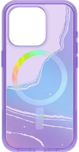 Vista 18 de OtterBox Funda para iPhone 16e, 15, 14 y 13 de la serie Symmetry, color negro, se ajusta a MagSafe, ultra suave, bordes elevados para proteger