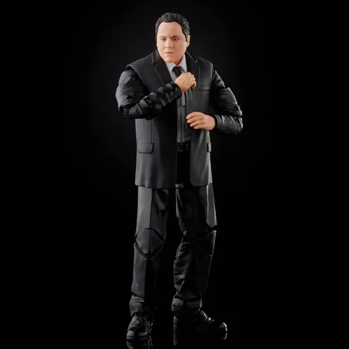 Vista 5 de Hasbro Marvel Legends Series - Paquete de 2 juguetes de acción Happy Hogan y Iron Man Mark 21, personajes de la saga infinita, diseño premium, 2