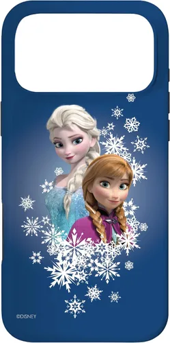 Vista 22 de Disney Frozen Anna and Elsa Sisters and Snowflakes - Carcasa para iPhone 17
