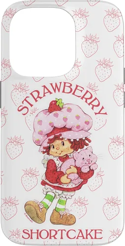 Vista 19 de iPhone 14 Strawberry Shortcake Cutie - Funda con diseño de fresas vintage