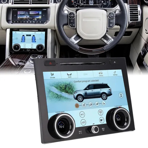 Vista 9 de Pantalla táctil de CA para automóvil Land L405 2013 a 2017, reemplazo de panel táctil de control de temperatura de aire de 10 pulgadas, accesorios