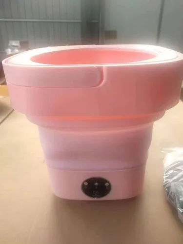 Vista 5 de Lavadora portátil, mini capacidad de lavado con 3 modos de limpieza profunda para ropa interior, ropa de bebé o artículos pequeños, lavadora