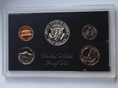 Vista 3 de 1969 Proof Set US Mint Original Embalaje y Estuche Brillante Sin Circular