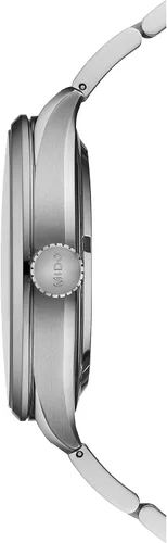 Vista 2 de Mido Watch Reloj COSC Cronómetro Multifort 1 automático Mido Caliber 80 (base ETA C07.821) para hombre, Antracita