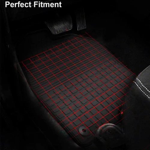 Vista 3 de Alfombrilla de goma para automóvil, ajuste personalizado para Ford Escape 2013, 2014, 2015, 2016, 2017, 2018, 2019, inodoro, lavable, resistente