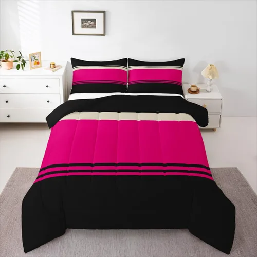 Vista 18 de Juegos de ropa de cama de piel de vaca con patchwork, edredón con estampado de piel de vaca, juego de edredón de animales de granja para niños