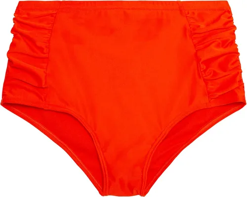 Vista 3 de Smart Sexy Parte inferior de bikini de cintura alta para mujer con fruncido lateral