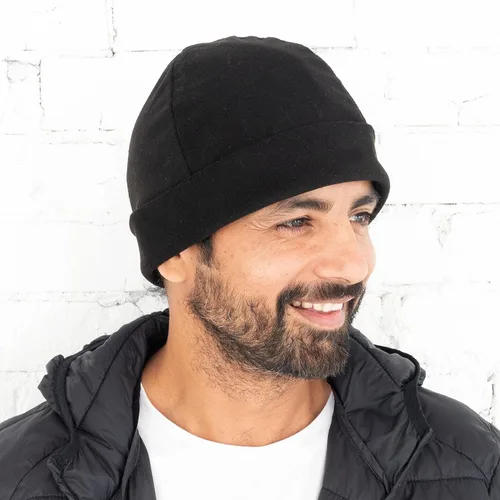 Vista 3 de isotoner Gorro con forro polar reciclado repelente al agua para hombre