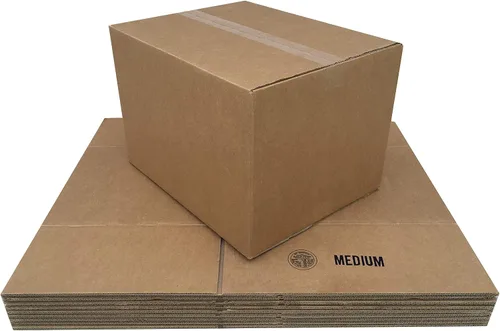 Vista 3 de UBOXES Cajas de mudanza medianas de 18"x14"x12" (Paquete de 10) Mudanza, embalaje y envío