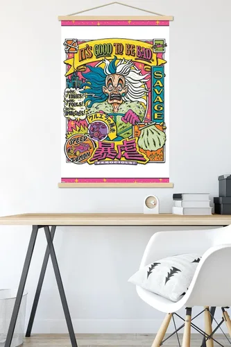 Vista 5 de Trends International Disney Villains - Póster de pared con marco magnético