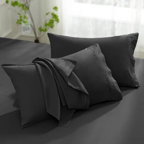 Vista 18 de Aormenzy Fundas de almohada de microfibra, tamaño estándar, calabaza Calabaza Caramelo