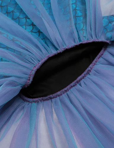 Vista 5 de Kidswant Disfraz de princesa para niñas vestido de lujo para fiesta elegante con accesorios 2-12 años