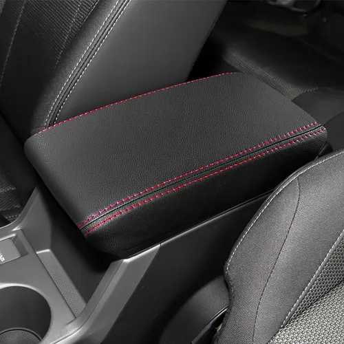 Vista 12 de Funda de reposabrazos de consola central para accesorios Subaru Crosstrek 2018 2019 2020 2021 2022 2023 Impreza 2017-2023 Caja de cubierta