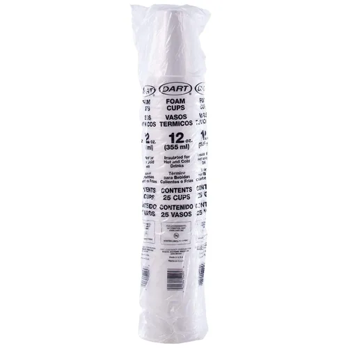 Vista 10 de DART Taza de espuma 12J12 de 12 oz (caja de 1000)