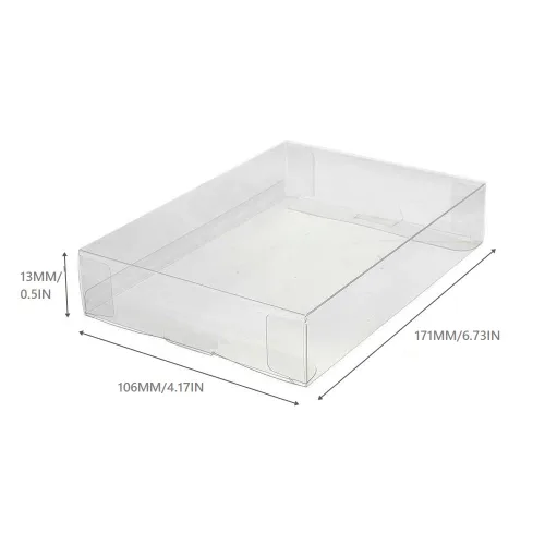 Vista 6 de CHILDMORY10Pcs Clear Protective Box Case Display Sleeve Protector for Switch Games Cartridge Box