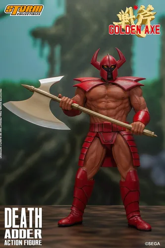 Vista 2 de Storm Collectibles - Hacha dorada - Muerte Adder, figura de acción 1/10
