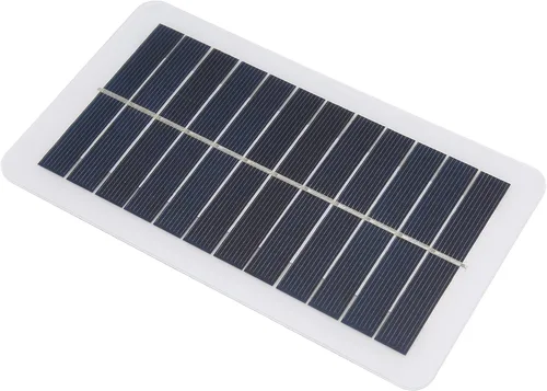 Vista 7 de Cryfokt mini panel solar de 5V 2W 400mA, cargador solar USB, resistente al calor, estilo moderno, eficiencia