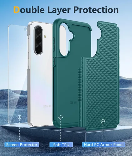 Vista 393 de FNTCASE Funda para iPhone 17 Pro: Fundas delgadas translúcidas de color azul claro compatibles con MagSafe, protección completa de la cámara