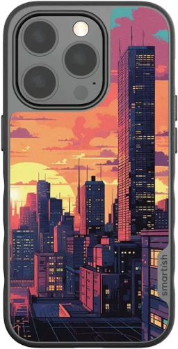 Vista 159 de Smartish - City Height - Funda delgada para iPhone 13, Gripmunk [ligera + protectora], cubierta fina - Compatible con iPhone 13