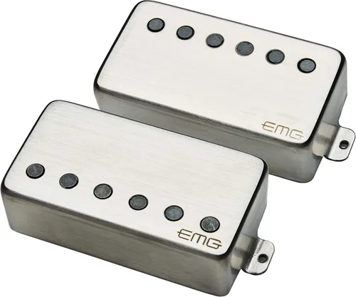 Vista 4 de EMG 57/66 TW Dual Mode Humbucker Pickup Set, Negro (7153.00)